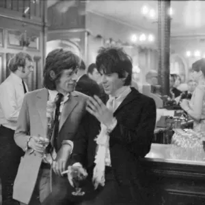 The Keith Richards and Mick Jagger Print The Keith Richards and Mick Jagger Print