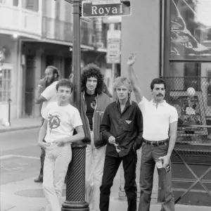 Queen Print - New Orleans Rehearsal, 21st September 1981 Queen Print - New Orleans Rehearsal, 21st September 1981