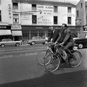 Morecambe & Wise Cycling Print - Blackpool 1963 Morecambe & Wise Cycling Print - Blackpool 1963