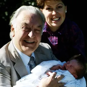 Donald Sinden with Family Print Donald Sinden with Family Print