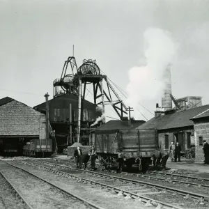 Blantyre Coal Miners Print, April 1951 Blantyre Coal Miners Print, April 1951