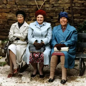 Kathy Staff as Nora Batty in Last of the Summer Wine Print Kathy Staff as Nora Batty in Last of the Summer Wine Print