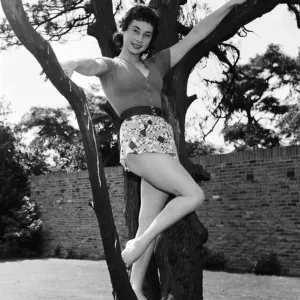 Carole Ann Ford as Susan in Doctor Who Print (August 1957) Carole Ann Ford as Susan in Doctor Who Print (August 1957)