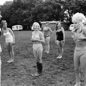 Barbara Windsor's Iconic Moment on Carry On Camping Print Barbara Windsor's Iconic Moment on Carry On Camping Print