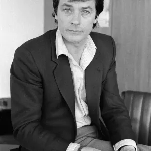 Alain Delon May 1983 Print (00141) Alain Delon May 1983 Print (00141)