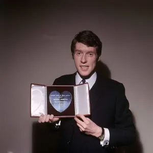 Michael Crawford with 1965 Variety Club Silver Heart Award Print Michael Crawford with 1965 Variety Club Silver Heart Award Print