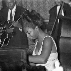 Nina Simone at Annie's Club Print - June 1965 Nina Simone at Annie's Club Print - June 1965
