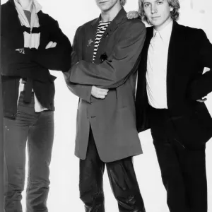 Police Pop Group Print January 1980 Daily Mirror Studio Police Pop Group Print January 1980 Daily Mirror Studio