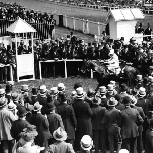 Cameronian Wins the Epsom Derby in 1931 Print Cameronian Wins the Epsom Derby in 1931 Print
