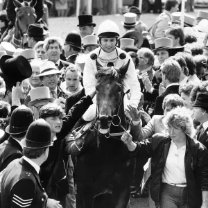 Reference Point Print: Steve Cauthen at Epsom Derby 1987 Reference Point Print: Steve Cauthen at Epsom Derby 1987