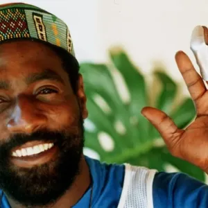 Viv Richards at Home in Antigua Print 1990 Viv Richards at Home in Antigua Print 1990