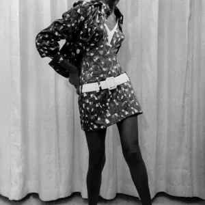 Mini Skirt Fashion Print, October 1966