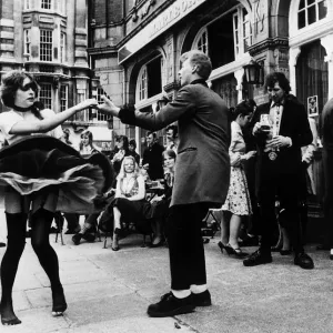 Teddy Boys and Girls Print, May 1976 BBC Demo