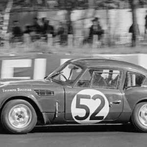 The Triumph Spitfire at Le Mans 1965 Print