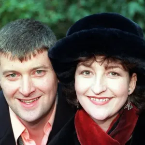Blythe Duff and Det Sgt Tom Forrest Print 1998 Blythe Duff and Det Sgt Tom Forrest Print 1998