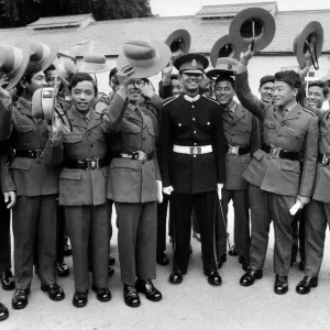 Gurkha Soldiers Print - August 1981 Gurkha Soldiers Print - August 1981