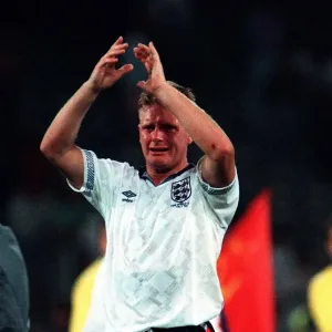 England v West Germany 1990 World Cup Semi Final Print England v West Germany 1990 World Cup Semi Final Print