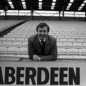 Alex Ferguson Manager Print - 5th May 1983