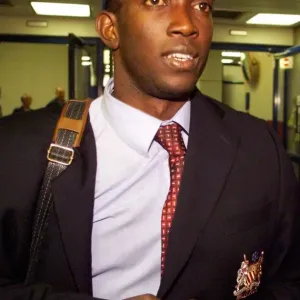 Dwight Yorke Manchester United Football Player April 1999 Dwight Yorke Manchester United Football Player April 1999