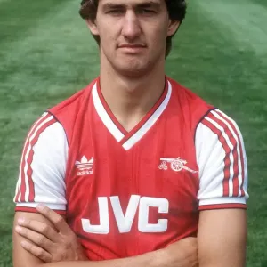 Tony Adams Arsenal 1987 football Tony Adams Arsenal 1987 football