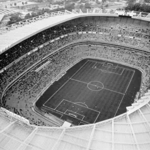 Azteca Stadium Aerial Print Circa 1970 Azteca Stadium Aerial Print Circa 1970