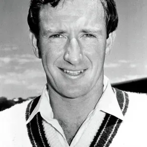 Graham McKenzie Print - Australian Cricketer Graham McKenzie Print - Australian Cricketer