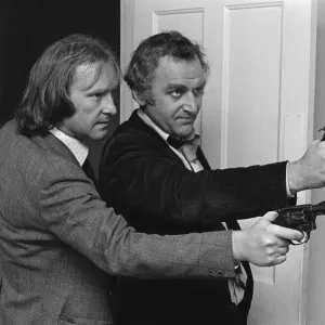 Detective Sergeants on The Sweeney Set Print Detective Sergeants on The Sweeney Set Print