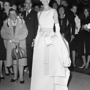 Audrey Hepburn at London Premiere Print, 19th October 1961 Audrey Hepburn at London Premiere Print, 19th October 1961