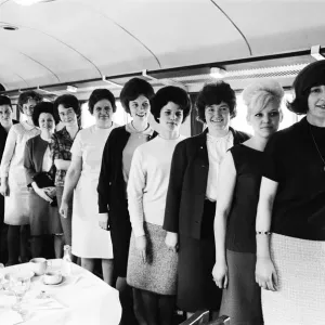 Leeds United Wives and Girlfriends Print, 30th April 1965 Leeds United Wives and Girlfriends Print, 30th April 1965