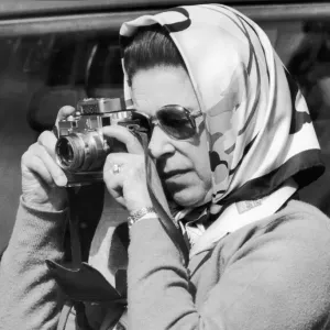 Her Majesty Queen Elizabeth II at Royal Windsor Horse Trials Print 1982 Her Majesty Queen Elizabeth II at Royal Windsor Horse Trials Print 1982