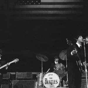 The Beatles Las Vegas Print 20 August 1964 The Beatles Las Vegas Print 20 August 1964