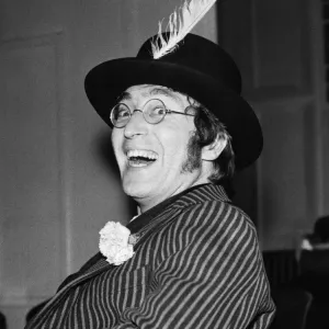 John Lennon at Atlantic Hotel Print, Newquay 1967 John Lennon at Atlantic Hotel Print, Newquay 1967