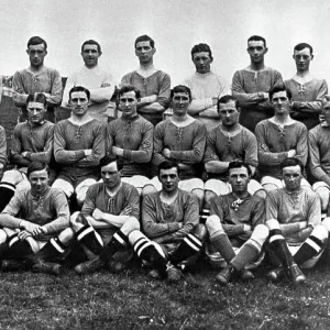 Cardiff City Football Team 1913-1914 Print Cardiff City Football Team 1913-1914 Print