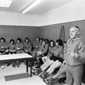 Bill Shankly at Melwood Preseason Training Print 1972 Bill Shankly at Melwood Preseason Training Print 1972