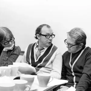 Rehearsal of Morecambe & Wise Television Show Print, London 1970 Rehearsal of Morecambe & Wise Television Show Print, London 1970