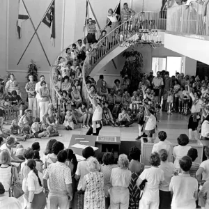 Lib - Friendship Force Sword Dancers in Stone Mountain, 1977 Print Lib - Friendship Force Sword Dancers in Stone Mountain, 1977 Print