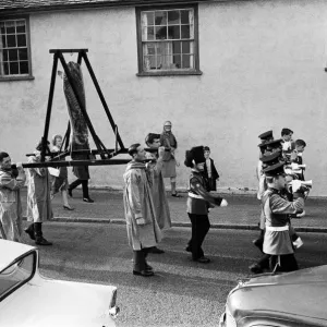 Dunmow Flitch Procession Print, 11th July 1963 Dunmow Flitch Procession Print, 11th July 1963