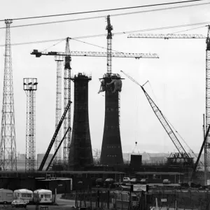 ABLE UK Print: Twin Concrete Legs Rise from Hartlepool ABLE UK Print: Twin Concrete Legs Rise from Hartlepool