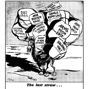 The Last Straw: Suez Crisis Print, 31st October 1956