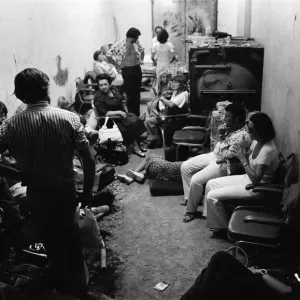 Turkish Invasion of Cyprus Print: Ledra Palace Hotel Basement 1974