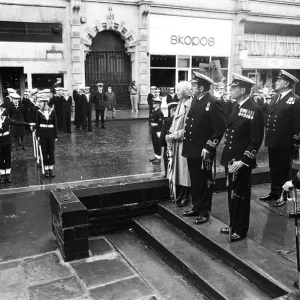 Trafalgar Day Parade Print, Huddersfield 1989 Trafalgar Day Parade Print, Huddersfield 1989