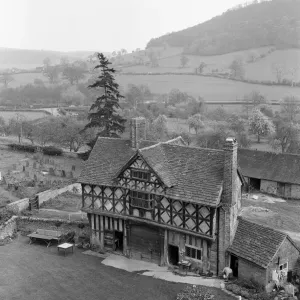 The Gatehouse at Stokesay Castle Print, 21st April 1961 The Gatehouse at Stokesay Castle Print, 21st April 1961