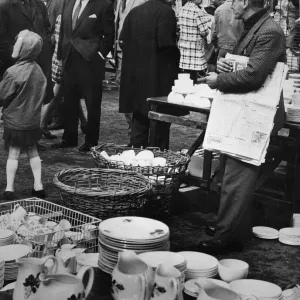 Mercado de San Martín, Liverpool, 25 de abril de 1966. El Jefe de Policía, James Haughton.