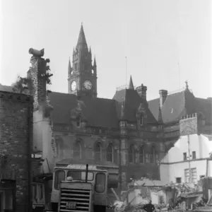 Middlesbrough Town Hall Print, 1971 Demolition