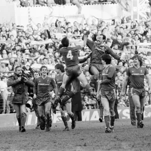 1986 FA Cup Semi Final Print: Liverpool 2-0 Southampton at White Hart Lane