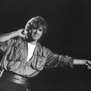 Wham! Live at Whitley Bay Ice Rink Print, December 1984