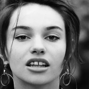 Beatrice Dalle at Betty Blue Photo-Call London Print 1986 Beatrice Dalle at Betty Blue Photo-Call London Print 1986