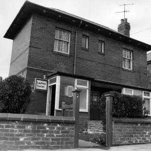 North Shields Semi with Public Lavatory, Memory Lane Prints North Shields Semi with Public Lavatory, Memory Lane Prints