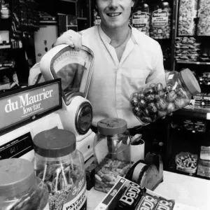 Dave MacKinnon at his shop in Renfrew, 1982 Print Dave MacKinnon at his shop in Renfrew, 1982 Print