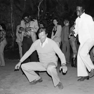 Roger Moores 50th Birthday Party in the bush near Tshipise, South Africa Roger Moores 50th Birthday Party in the bush near Tshipise, South Africa